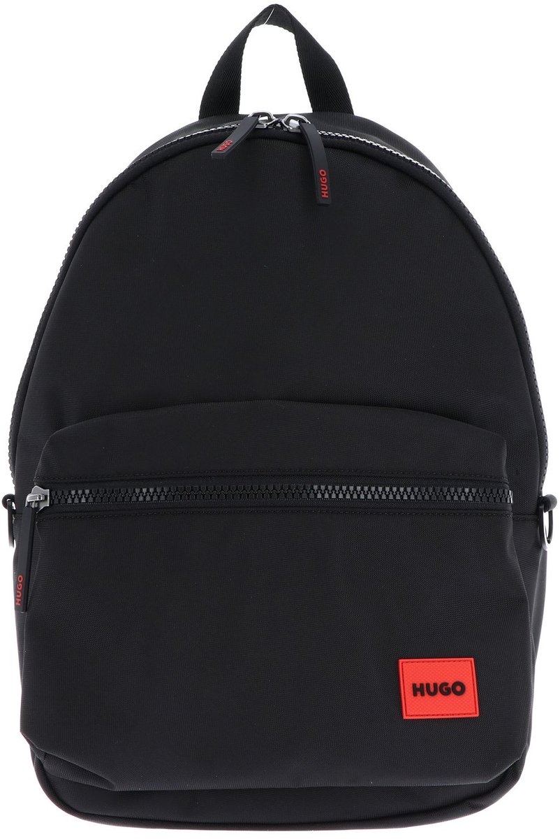 HUGO laptop rugzak rugzak met laptopvak Ethon 3.0 Backpack Black zwart