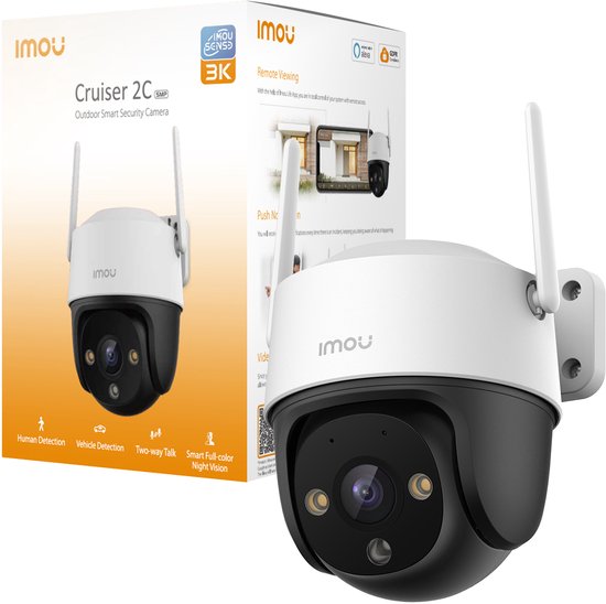 Imou 3K 5MP Caméra Surveillance WiFi Extérieure 360° IP66 Imou 3K 5MP Caméra Surveillance WiFi Extérieure 360° IP66