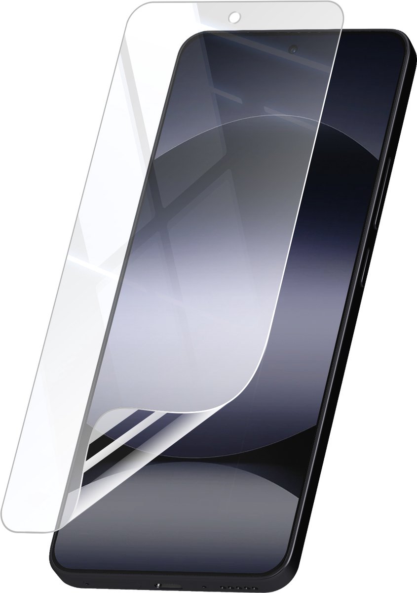 Avizar Hydrogel Film Geschikt voor Xiaomi Redmi Note 14 5G en 4G Anti-kras, Transparant