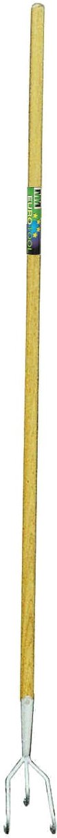 MM Eurotool Cultivator 3-tands met houten steel 160 cm | werkbreedte 14 cm