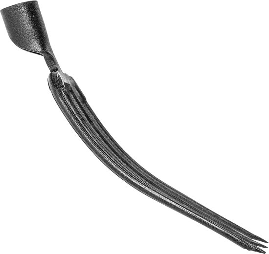 KADAX Steenvork zonder steel, aardappelvork van staal, raapvork, draadvork, aardappelvork, spatvork, mestvork, hooivork, grafvork (zwart 4 tanden) van KADAX — afbeelding 2
