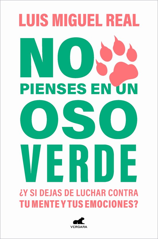 No pienses en un oso verde - cover