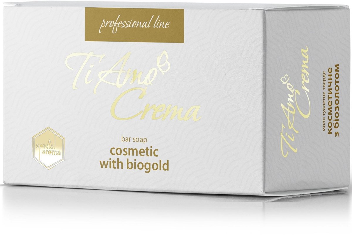 3x stuks Natuurlijke lichaam geurende romige creme zeep - met bio goud 3x 115g