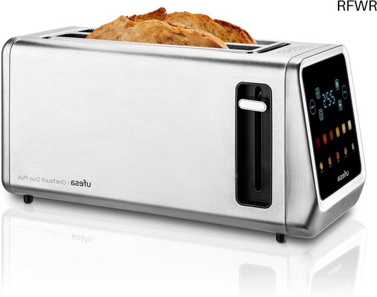 Home Vibes Broodrooster – Touch LED Display - Mat Zwart
