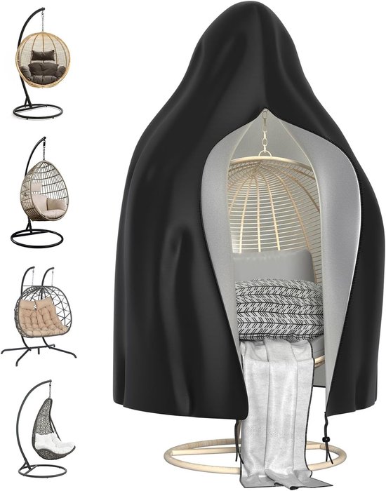 Dubbele Ei Stoel Kussen Vervanging, 2-persoons Hangmat Schommelstoel Kussen, Waterdicht en Afneembaar 2-zits Hangmand Stoelkussen voor Tuin Binnen Buiten(Color:Flower 5