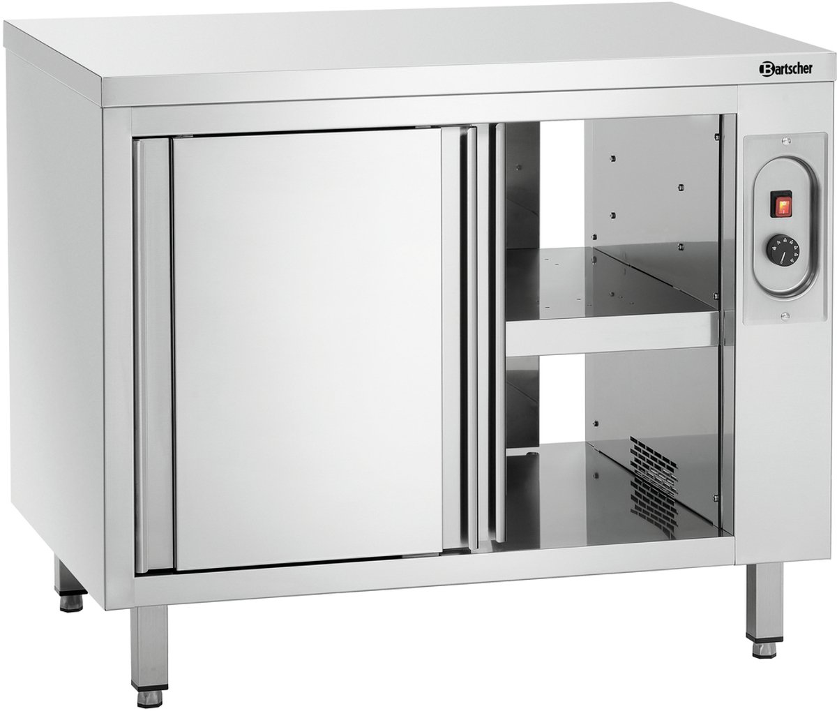 Bartscher Warmhoudkast - RVS - Doorgeef systeem - 1000x700x850mm