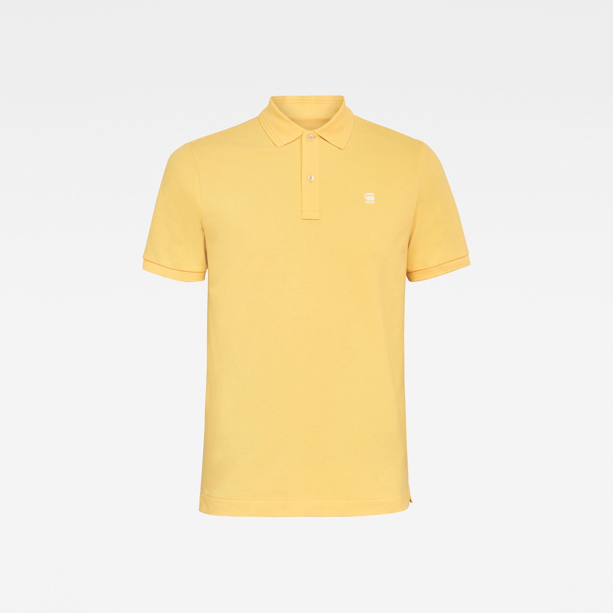 G-Star Dunda slim polo ss Heren Polo’s Geel