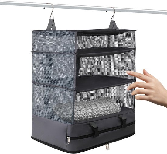 Lifewit Kledingopbergzak Opvouwbare opslagcontainer Kledingorganizer