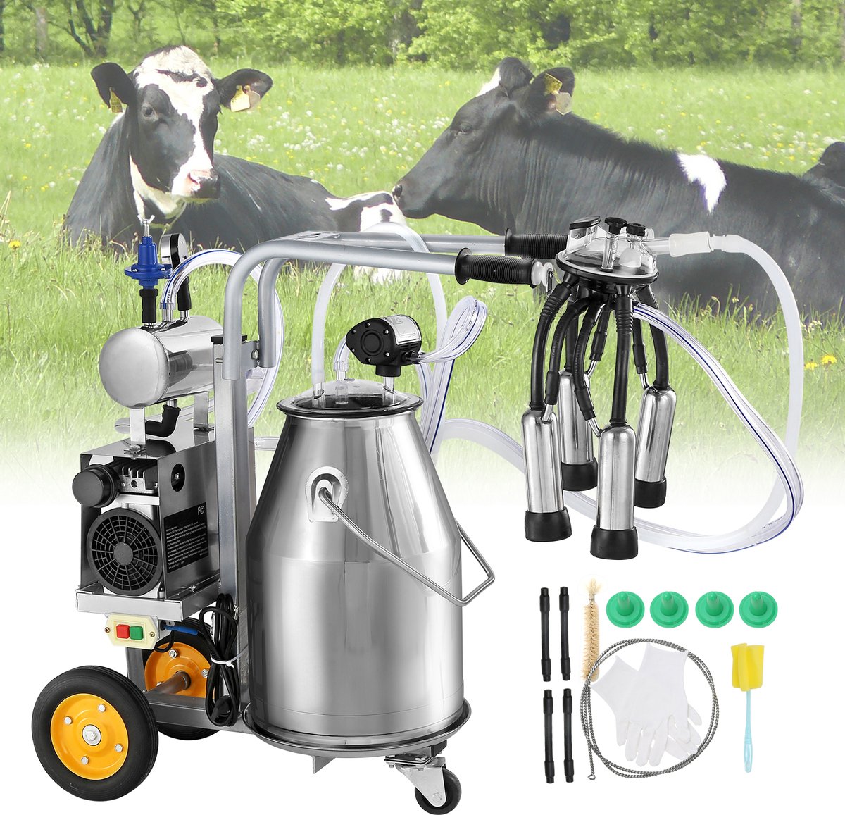 Melkmachines voor schapen en geiten | , dé agrarische webshop