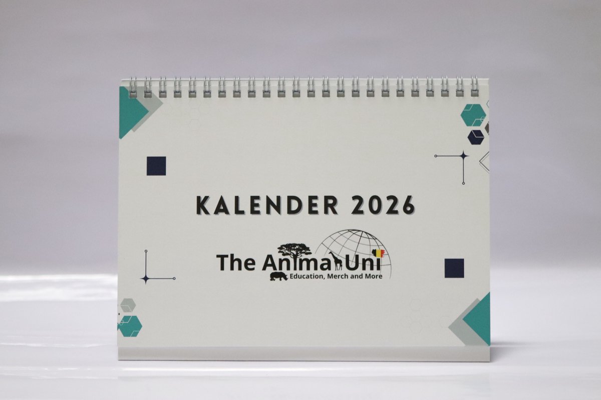 The Animal Uni - Jaarkalender 2026 - Bureaukalender - Staand model - 2026
