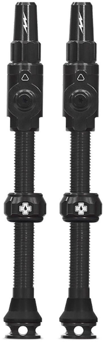 Muc-Off Big Bore Lite - Tubeless Ventielen - Presta - 60mm - Zwart - Kernloos Ontwerp - Maximale Luchtstroom - Geschikt voor Velghoogte <50mm