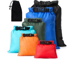 YONO Dry Bag 6-Pack - Waterdichte Tas - Set van 6 Verschillende Maten