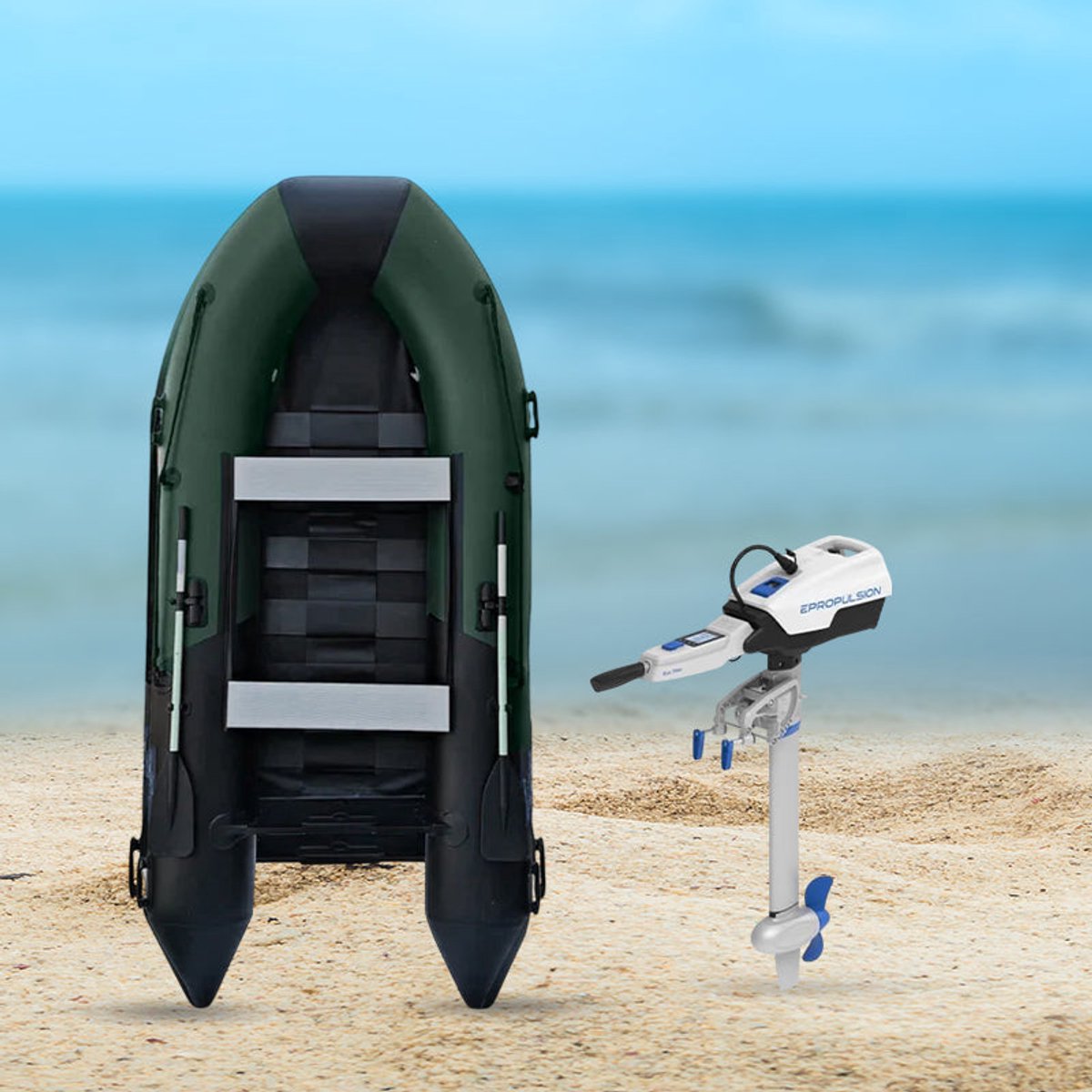 Rubberboot - 280 Boten Combi Deal - Elektromotor