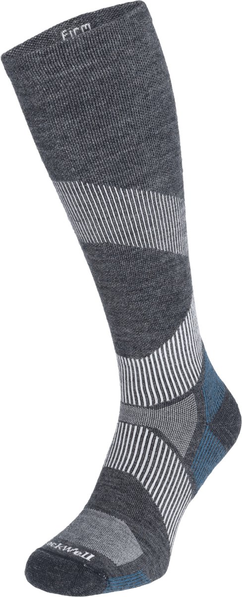Sockwell - Stabilizer II OTC Heren Sportsokken Klasse 2 Charcoal - Maat 39-43