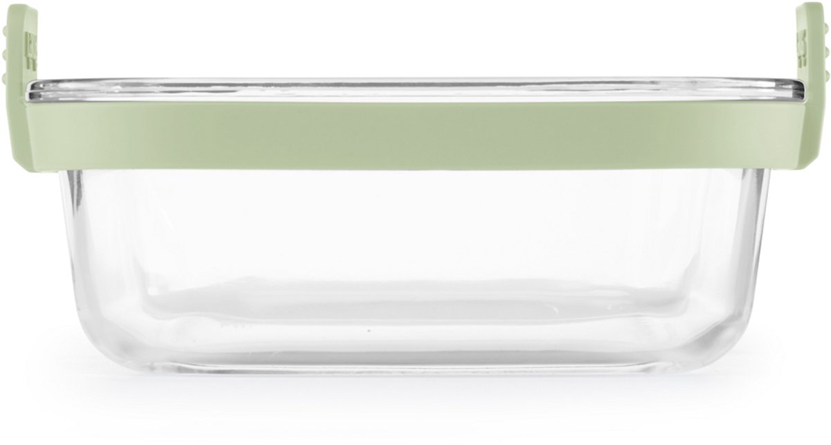 Lékué Airfryer Ovenschaal Vierkant - Glas - Transparent — afbeelding 2