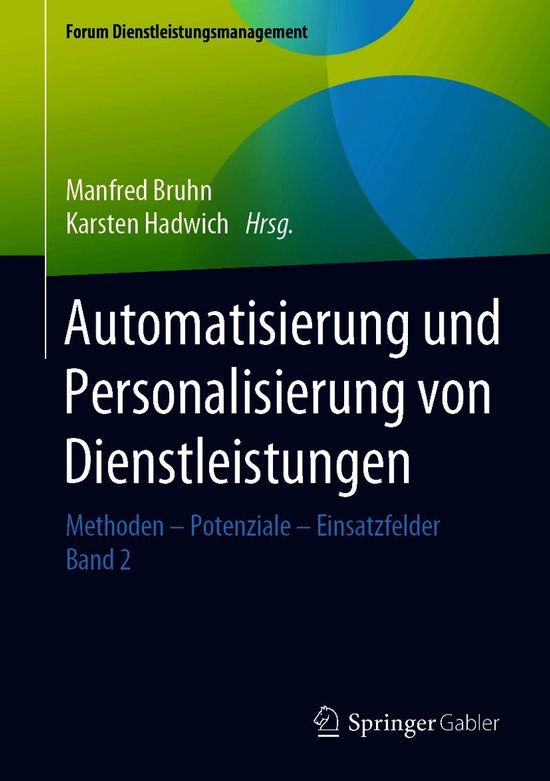 Automatisierung und Personalisierung von Dienstleistungen - cover