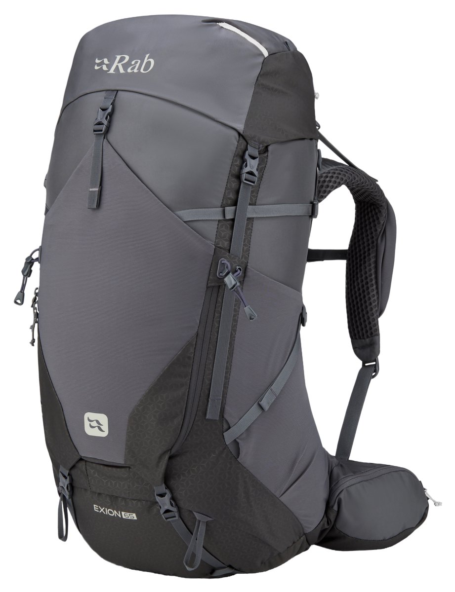 RAB Exion 65 Backpack - 61-70 Backpack - Anthracite Graphene