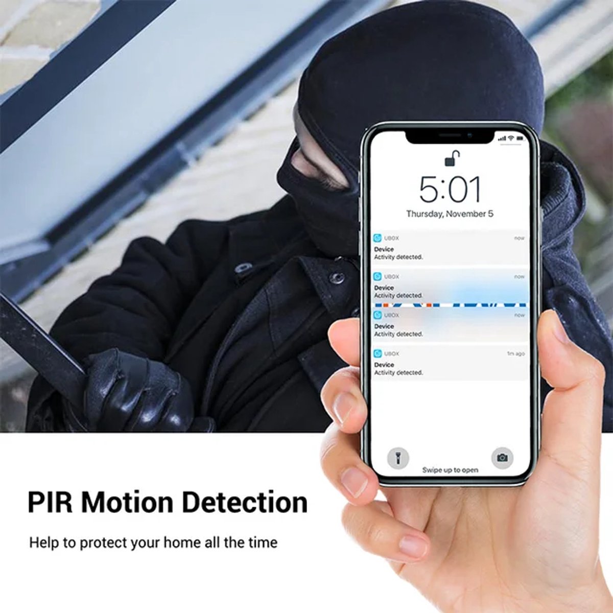 Smarthome Video Deurbel V3.1 - WIT video beelden op SD - afbeelding 3