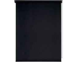 Storesdeco - Opaco Moon rolgordijn, Blackout rolgordijn Zwart, 120x250 cm