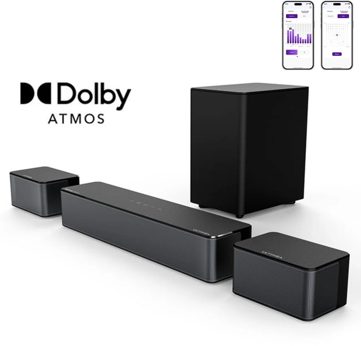 Poseidon M4T Soundbar - 5.1 Home Cinema Systeem - Surround - Poseidon - €421,99
