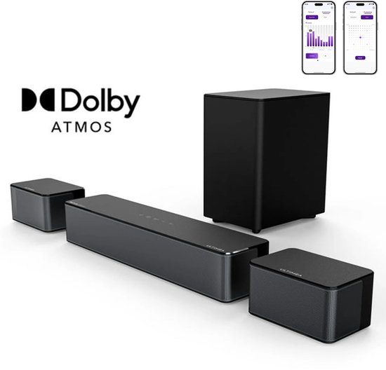 Poseidon M4T Soundbar - 5.1 Home Cinema Systeem - Surround - Poseidon - €446,99