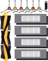 Ensemble d'accessoires pour aspirateur robot Tovbmup - Ensemble de 12 pièces - Convient aux Ecovacs N8/ N8+/ N8 Pro/ N8 Pro+/ N7, T8/ T8+/ T8 AIVI/ T8 AIVI+/ T8 MAX, T9/ T9+ et Ozmo 950/920 - 1 brosse principale, 4 filtres, 6 brosses latérales