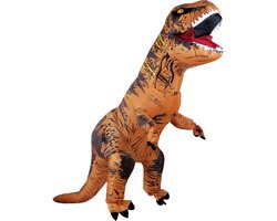 Opblaasbaar T-rex Dinosaurus kostuum 2M - Dinopak volwassenen - Dinosaurus pak - Halloween Carnaval verkleed pak - Dinosaurus kostuum pak