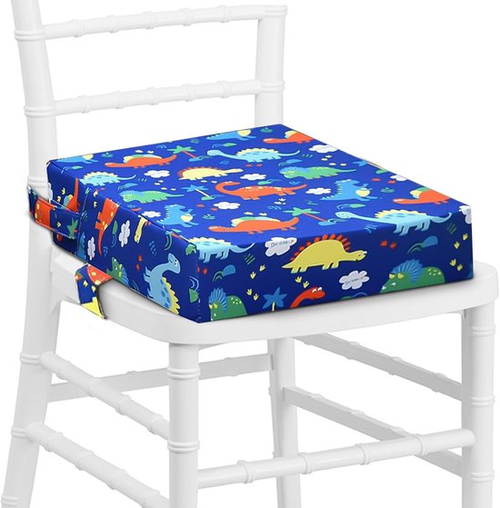 Lexium Stoelverhoger voor Eetkamerstoel - Zitverhoger Peuter Eettafel - Kinderen - Booster Seat - Zitkussen Tafel - Zitverhoger Voor Kinderen & Volwassenen - Stoelverhogers Voor Eettafel - Memory Foam Verhoogkussen - Ergonomisch Comfort