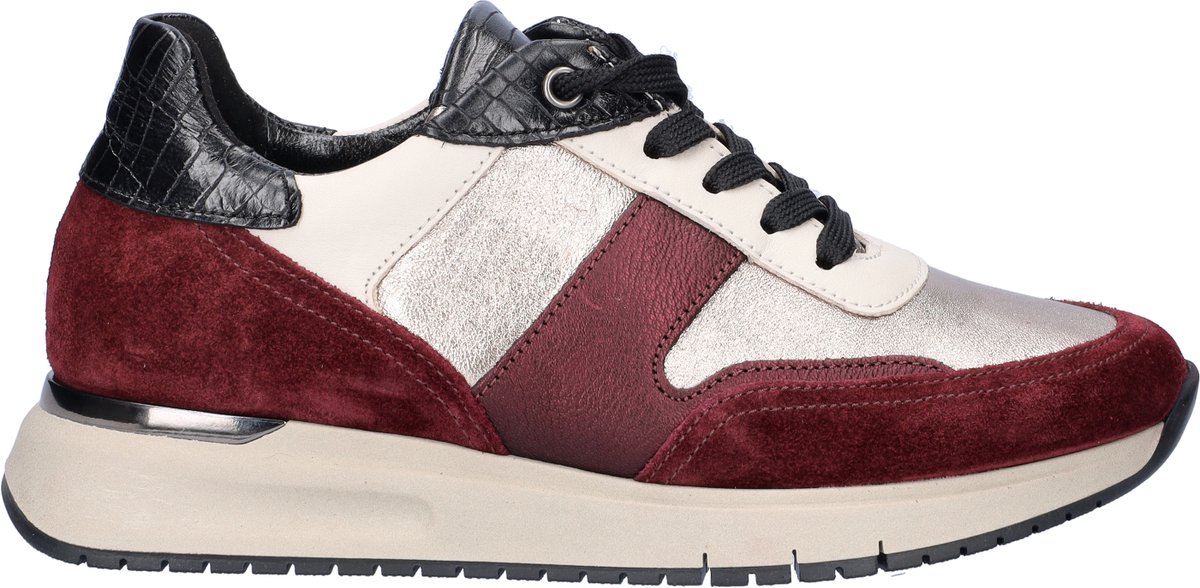 Gabor Comfort Optifit dames sneaker - Bordo