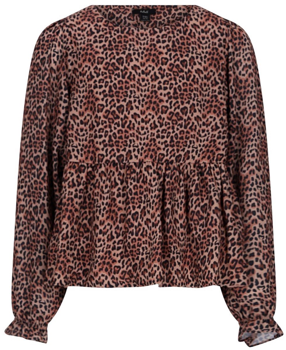 NoBell winter blouse meisjes - bruin - Tess