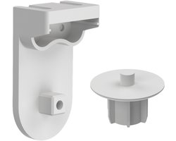 Ophangbeugel & tandwiel geschikt Velux rolgordijn– Set van 2 reserveonderdelen – Geschikt voor GGL / GGU dakramen – Vervanging voor verslete
