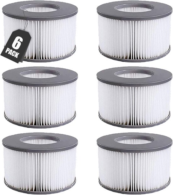 Benfosh 2 beschermnetten en 2 filters compatibel met Mspa Hot Tub Filter, 90 vouwen, voor MSPA Alle huidige hot tubs