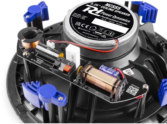 Geluidsinstallatie met Bluetooth - Power Dynamics - PV260BT versterker met 12x NCSP5 plafond speaker — afbeelding 5