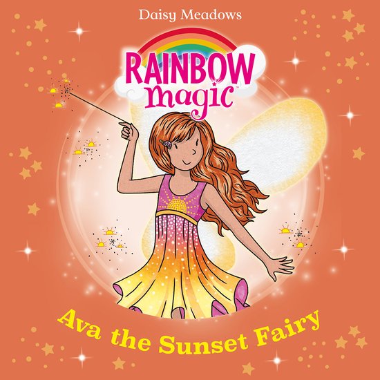 Rainbow Magic1- Ava the Sunset Fairy - cover