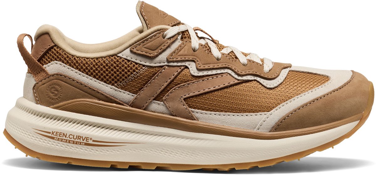 Keen WK500 Leather Dames Wandelschoenen Cornstalk/Safari Bruin