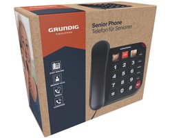 Grundig Senioren Telefoon Zwart