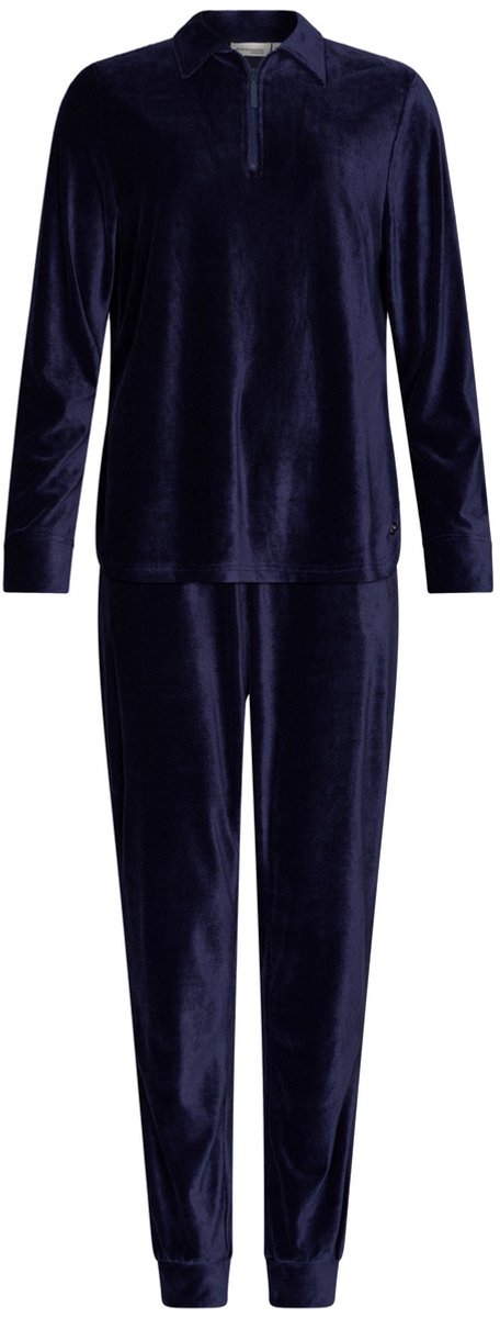 Pastunette Premium - Huispak - Midnight - Rib Velours - Donkerblauw