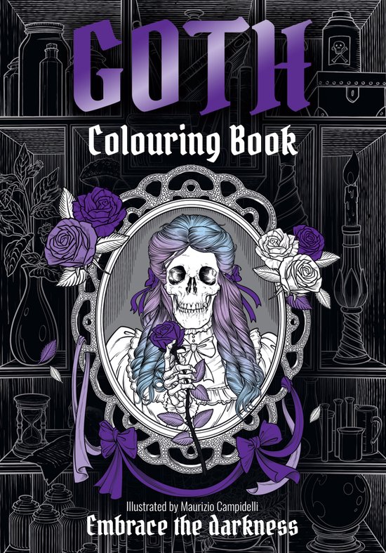 GOTH Colouring Book - cover