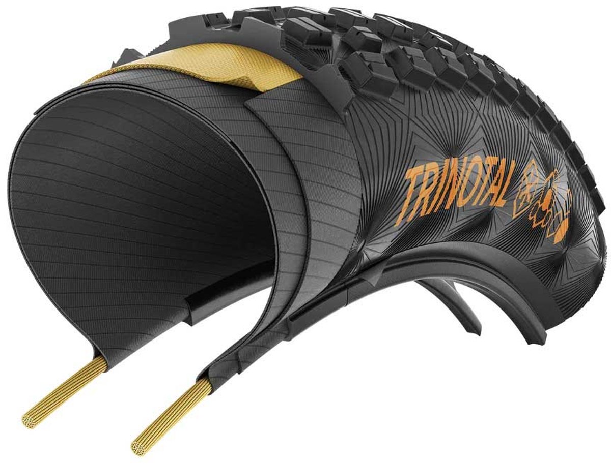 Continental Trinotal Trail Grip Tubeless 29´´ X 2.20 Mtb-band Zilver 29´´ x 2.20 – foto 4