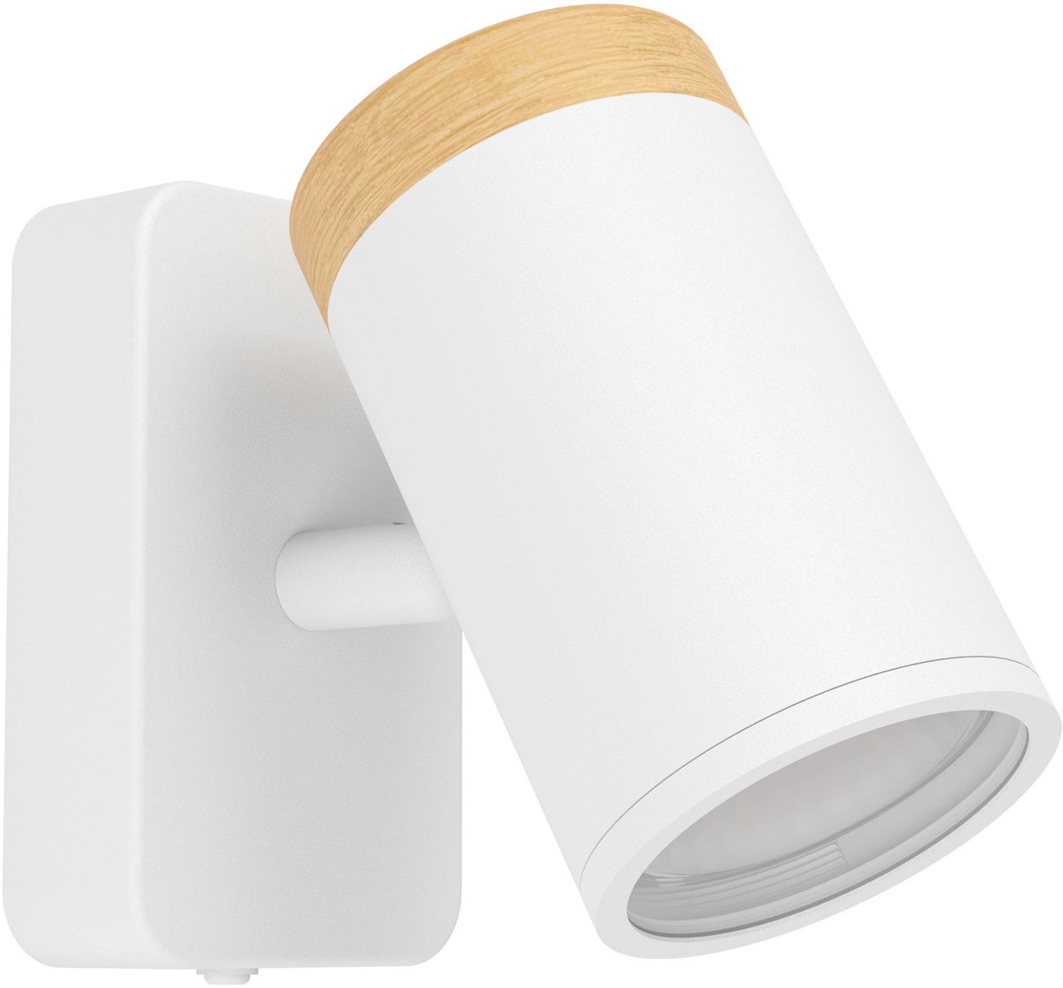 EGLO Consuma Spot - Badkamer - GU10 - 11 cm - Wit/Bruin