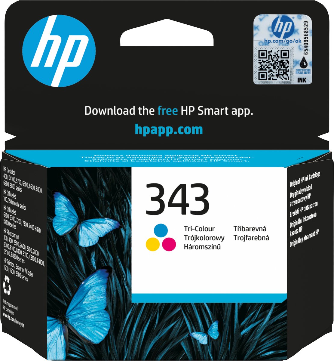 HP Inktcartridge nummer 343 kleur C8766E