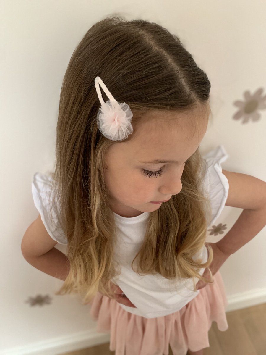 Haarspeldjes stars - Ballerina soft pink