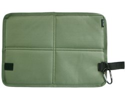 Opvouwbaar zitmatje met Karabijnhaak | Zitkussen voor buiten | Waterdicht 600D Oxford met PE-schuim | Lichtgewicht & draagbaar voor picknick, festival, vissen, wandelen en hiken