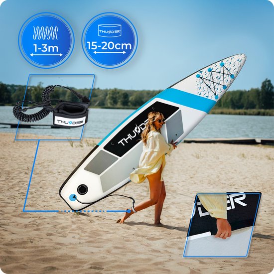 THUNDER MARIS SUP Board - Opblaasbaar - 320 cm - Complete Set
