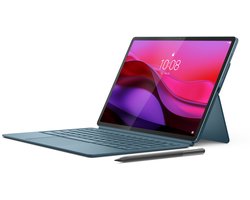 Lenovo Yoga Tab Plus Snapdragon – 16GB RAM – 256GB opslag – Inclusief Keyboardcover & Stylus – WiFi – 12.7 inch – Blauwgroen