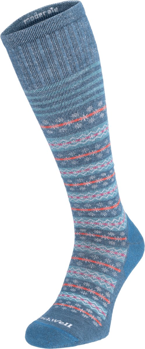 Sockwell - Mini Fairisle - Dames - Compressiekousen - Blauw
