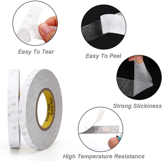 Nitto transparant dubbelzijdig tape 5025T 50mm x 50m