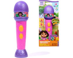 foto van Dora, Regenwoudritmes-microfoon met muziek, geluideffecten en tweetalige zinnen