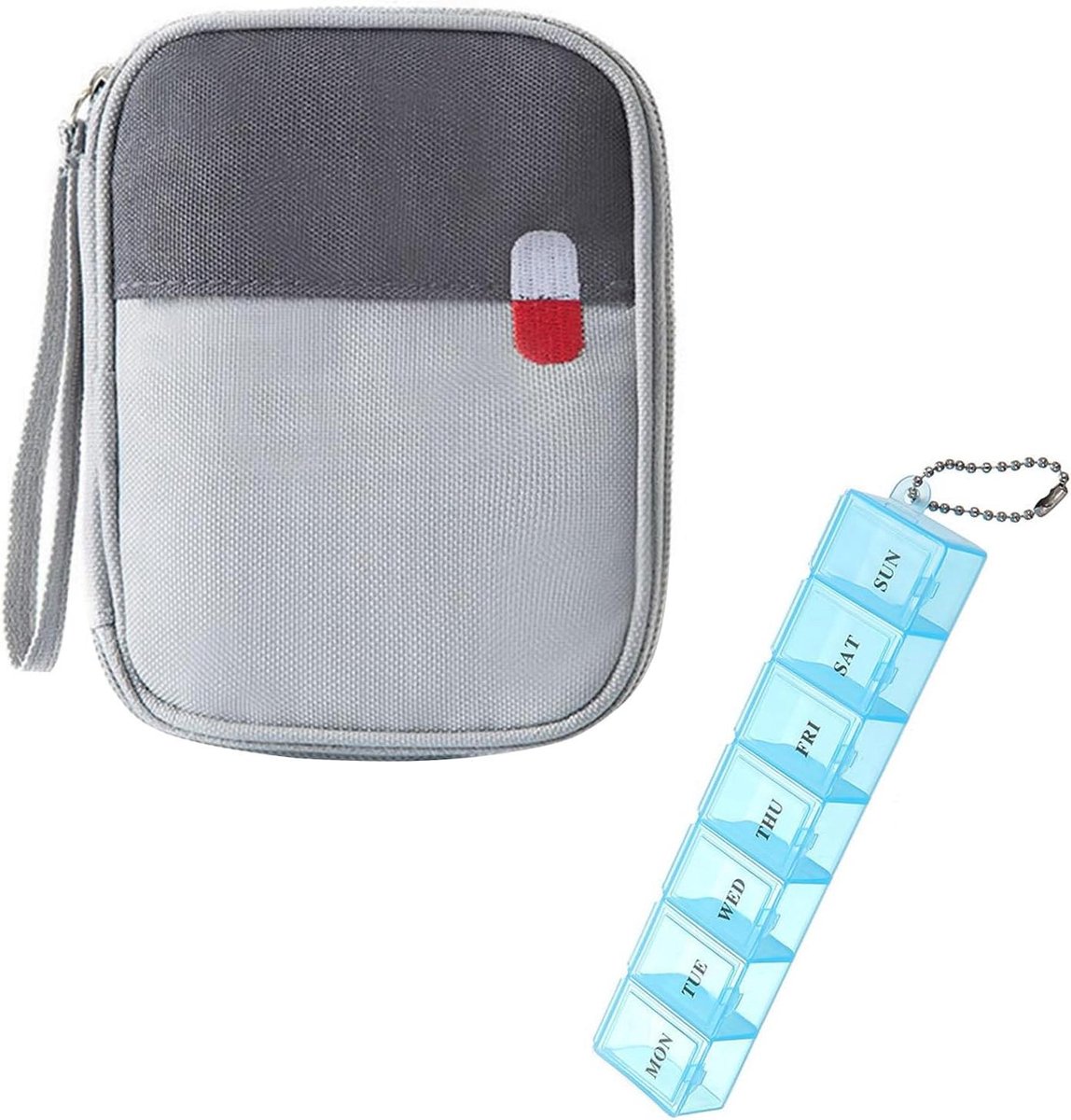 EHBO-set mini-EHBO-tas draagbare set voor thuis kantoor wandelen auto camping klein