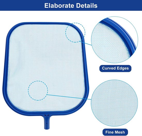 Yumoo Zwembad Skimmer Netto Telescopische Pool Blad Mesh Rake Net Voor Spa Vijver Zwembad Cleaner Supplies 662934403